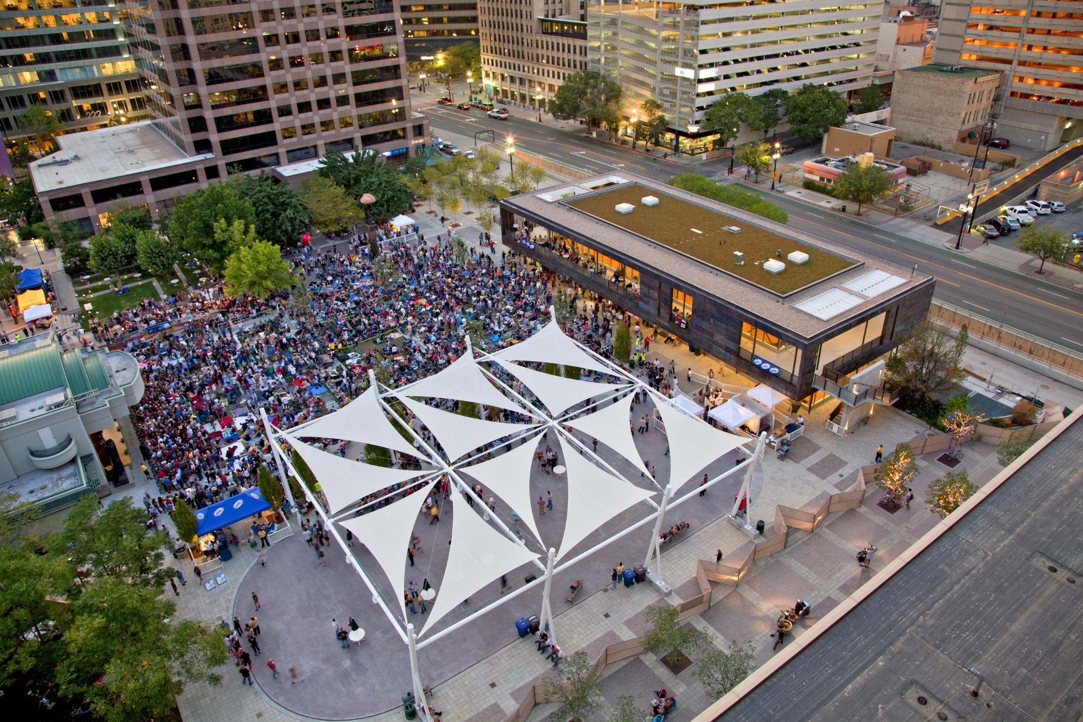 Gallivan Center Ice Rink, Amphitheater & Support Facilities Remodel