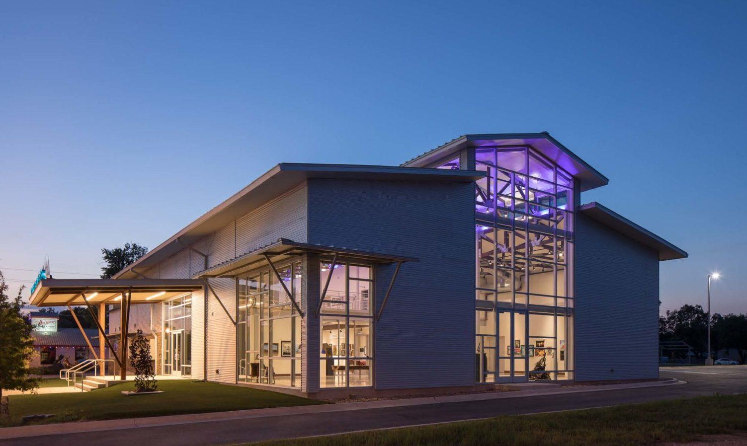 Lost pine art center exterior