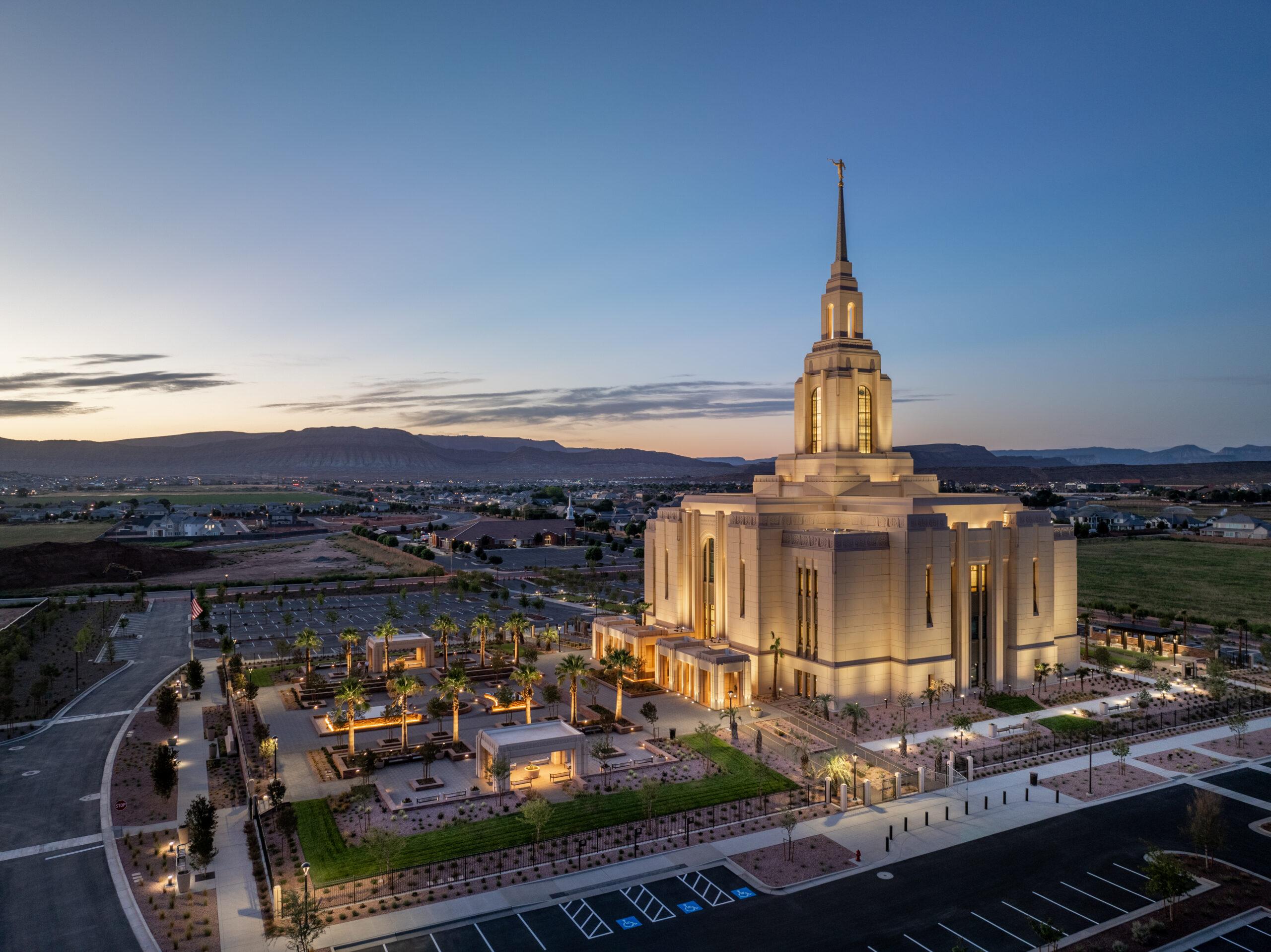 The Church of Jesus Christ of Latter-day Saints Red Cliffs Temple